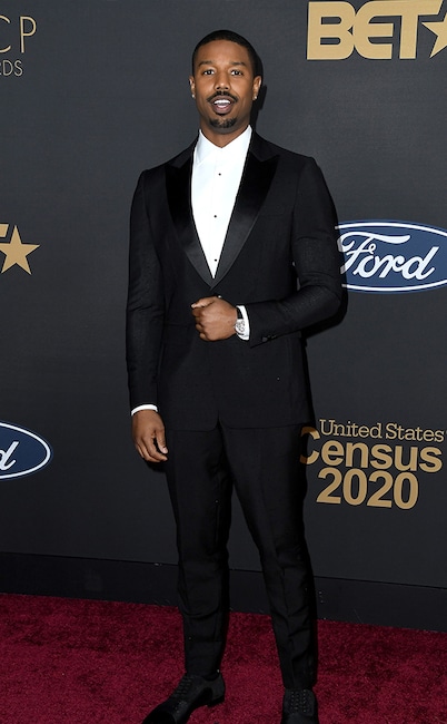 Michael B. Jordan, 2020 NAACP Image Awards, Red Carpet Fashion